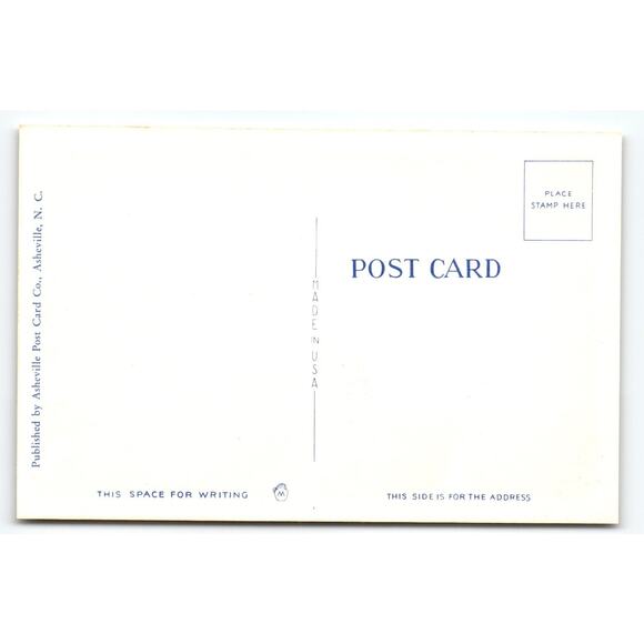 Vintage Linen Tobacco Warehouse Interior Postcard Asheville NC 1930s - Picture 2 of 2